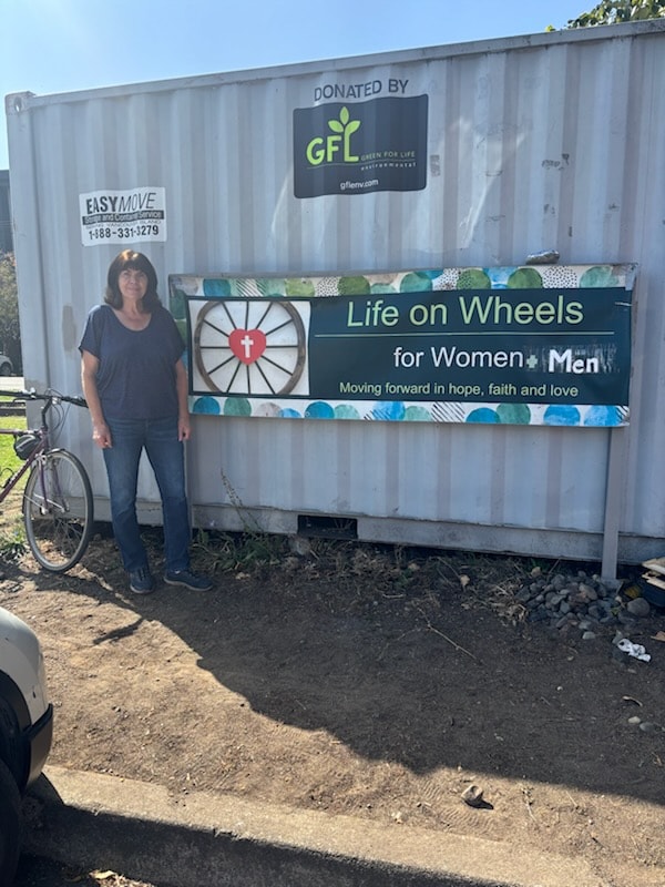 Life on Wheels outreach - a faith based approach that does not enable, but lends an ear and helps many into rehab and detox, all through volunteer work.